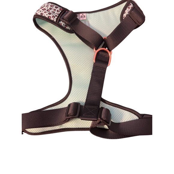 Top Paw Teal Cheetah Adjustable Fashion Comfort Dog Pet Harness Size XL NWT - Picture 3 of 5